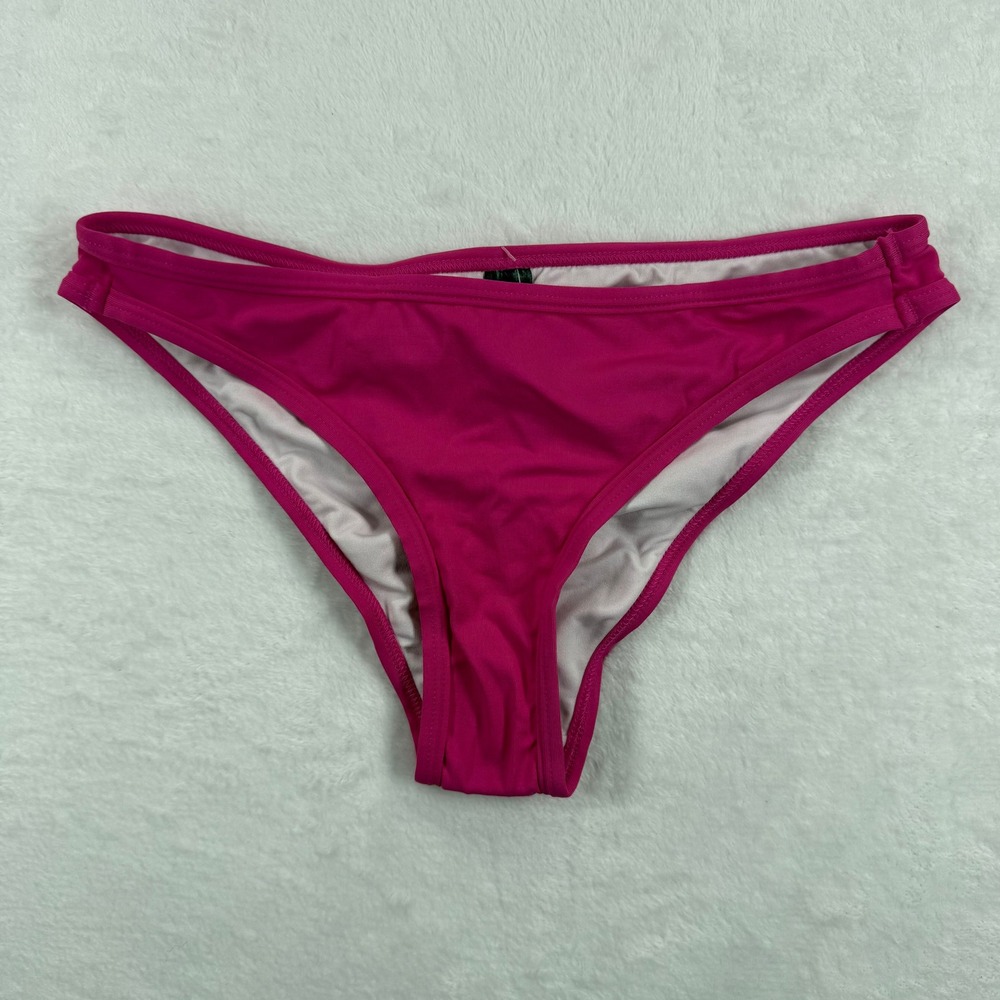 Frederick's of Hollywood Classic Bikini Bottoms Raspberry Rose‎ Size S